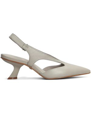 Carrano Pema Leren Pumps - Metallic