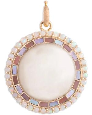 Storrow Jewelry Josephine Opal And Pearl Pendant - Natural