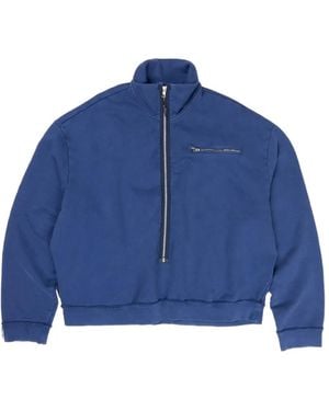 Camiel Fortgens Half-Zip Sweatshirt - Blue