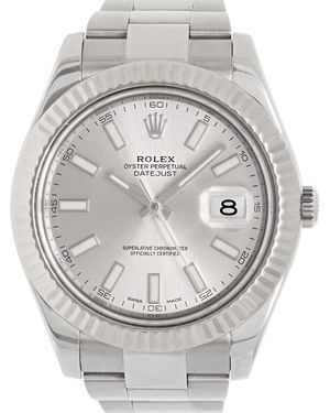Rolex デイトジャスト Ii 41mm - グレー