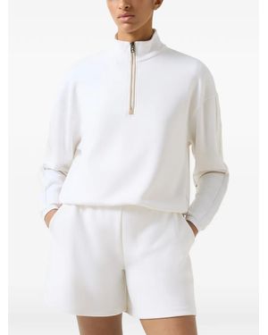 Bogner Pull Floria À Fermeture Zippée - Blanc