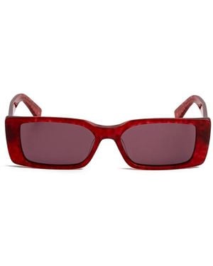 Retrosuperfuture Eckige Chico Sonnenbrille - Pink