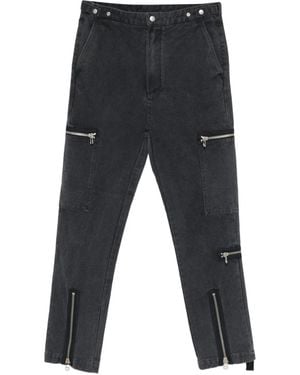 Oamc Peacemaker Flight Pant Zip Pocket Trousers - Grey