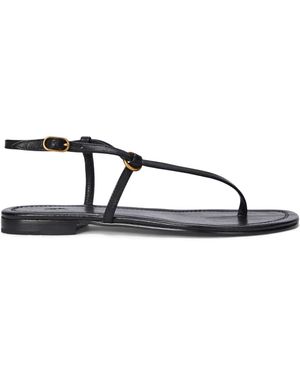 Polo Ralph Lauren Leather Sandals - Black