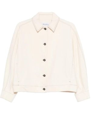 Max Mara Nettare Denim Jacket - Natural