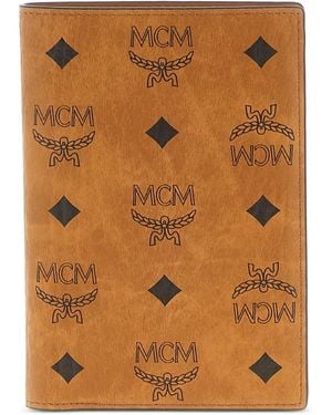 MCM Ottomar モノグラム パスポートケース - ブラウン
