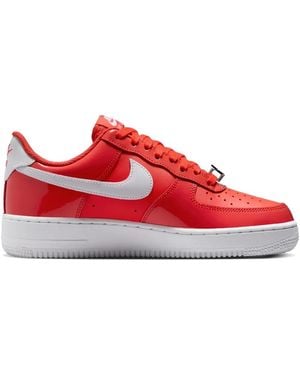Nike Air Force 1 Low '07 Trainers - Red