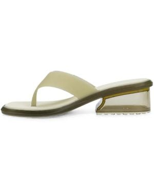 Melissa Margot Sandalen Mit Blockabsatz - Natur