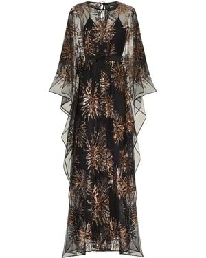 Taller Marmo Gran Soleil Long Kaftan - Black
