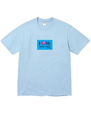 Supreme Alone Time T-Shirt - Blue