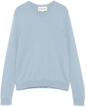 Eric Bompard Kaschmirpullover mit Rundhalsausschnitt - Blau