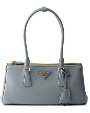 Prada Medium Galleria Tote Bag - Blue