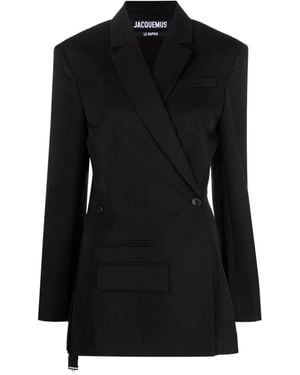 Jacquemus La Veste Tibau Blazer Jacket - Black