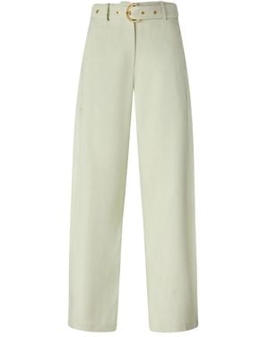 Pinko Trousers Quasi Acquamar - White