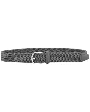 Anderson's Leather Belt - White