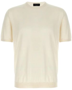 Roberto Collina T-Shirt Girocollo - Neutro