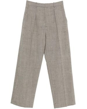 Tela Pleated Trousers - Grey