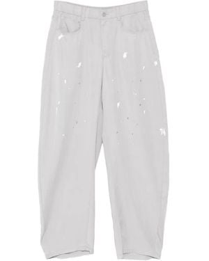 CROQUIS Pantalon Ample Splash - Blanc