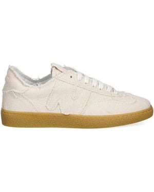 MSGM フレイド スニーカー - ホワイト