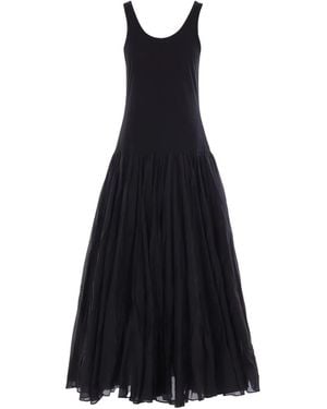 Co. Flared Midi Dress - Black