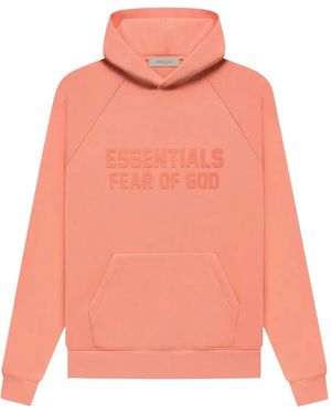 Fear Of God Embossed Hoodie - Pink