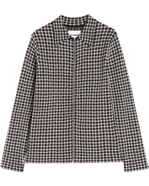 Jil Sander Kariertes Hemd - Grau