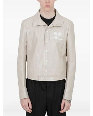Courreges Giacca Reedition Vynil - Bianco
