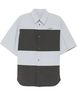 CROQUIS Camisa A Rayas - Gris