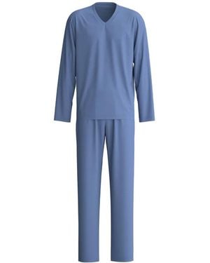 CALIDA Pigiama - Blu