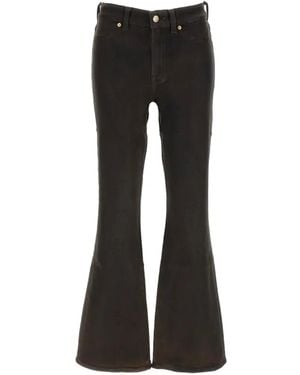 7 For All Mankind Vaqueros Bootcut Leggy - Negro