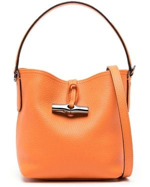 Longchamp Bolso bombonera Rouseau Essential pequeño - Naranja