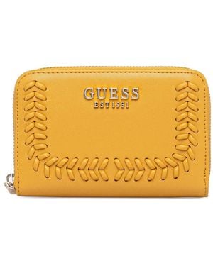 Guess Logo-Detail Wallet - Orange