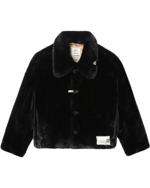 Maison Mihara Yasuhiro ロングスリーブ コート - ブラック