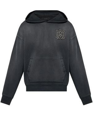 Amiri Ma Hollywood Oversized Hoodie - Grey