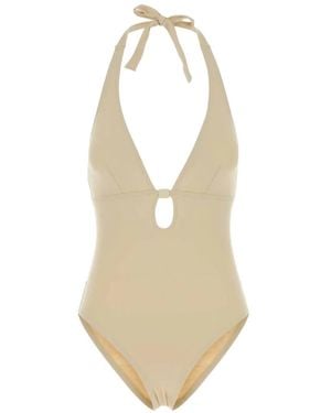 Eres Harmony Halterneck Swimsuit - White
