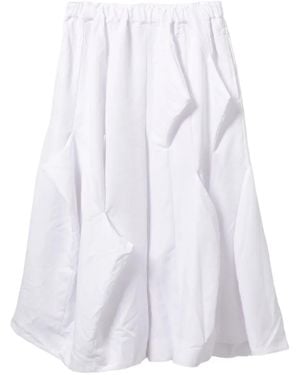 Comme des Garçons Pleated Pants - White