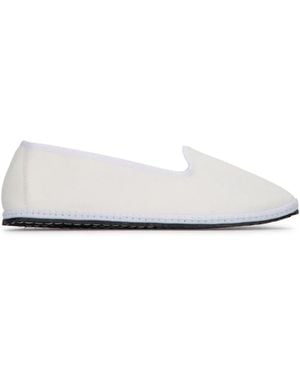 Vibi Venezia Mocasines Con Puntera Redonda - Blanco