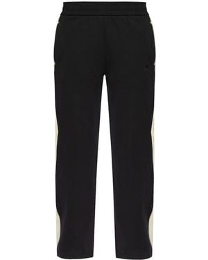 Moose Knuckles Logo-Patch Track Trousers - Black