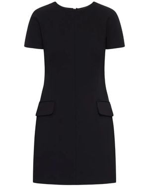 Sportmax Pocket Midi Dress - Black