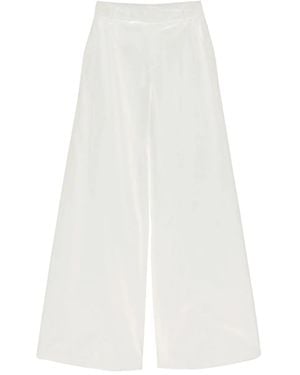 FEDERICA TOSI Cotton Trousers - White