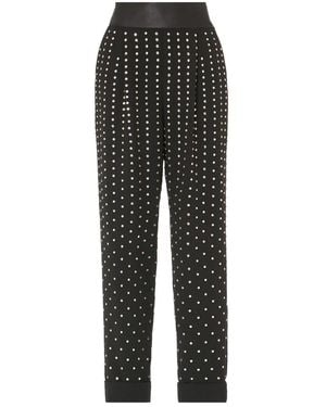 Temperley London Alexandrea Embellished Trousers - Black