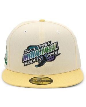 KTZ 59Fifty Tampa Bay Rays Baseball Hat - Metallic