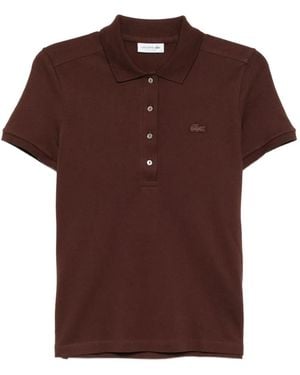 Lacoste L.12.D Polo Shirt - Brown