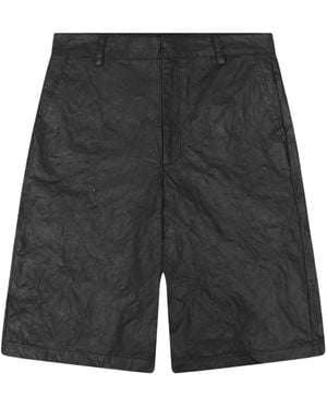 HELIOT EMIL Armada Shorts Mit Knitteroptik - Grau