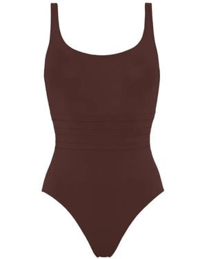 Eres Asia Tank Swimsuit - Brown
