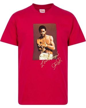 Supreme Al Photograph-Print T-Shirt - Pink
