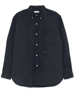 Nanamica Camicia Con Ricamo - Blu