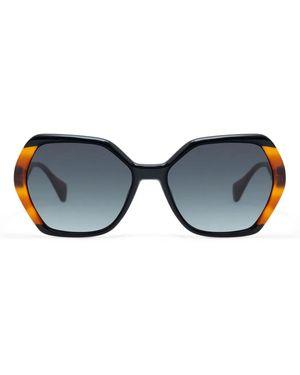 Gigi Studios Thadeus Square-Frame Sunglasses - Blue