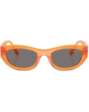 Vogue Eyewear Rectangle-Frame Sunglasses - Orange