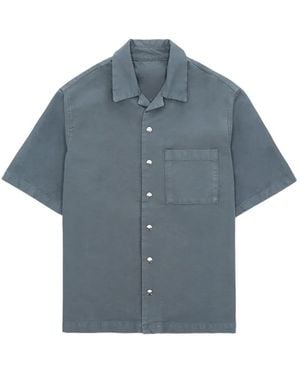 Fortela Bowling Short-Sleeve Shirt - Blue